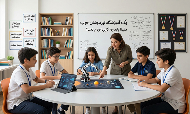 یک آموزشگاه تیزهوشان خوب دقیقاً باید چه کاری انجام دهد؟